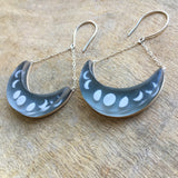 Luna Earrings Side View