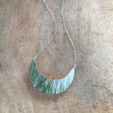 Grass Moon Necklace