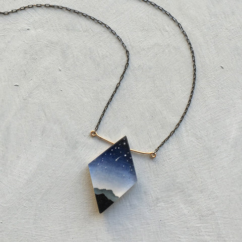 Diamond peaks necklace