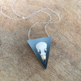 Finch Skull Ombre Necklace