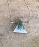 Triangle Grass Necklace