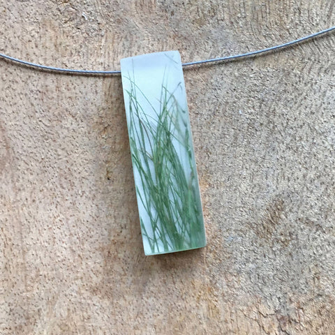 Grass necklace