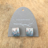 Cherry blossoms post earrings