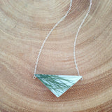 Triangle Grass Necklace